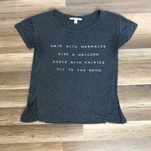 Swim with Mermaids shirt, XS